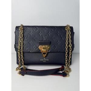 Louis Vuitton Vavin PM Empreinte Monogram Leather Gold Chain Bag